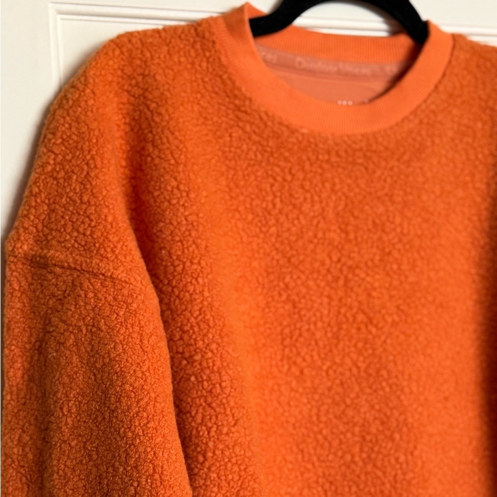 Outdoor Voices Orange Sweatshirt